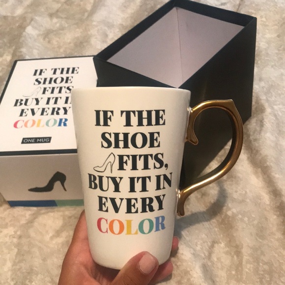 Rosanna Other - Rosanna Shoe Quote Mug in Box